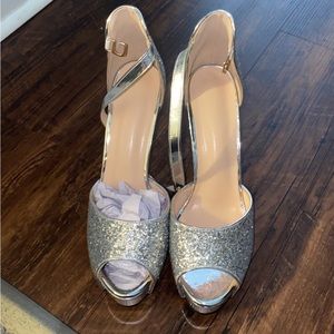 Glitter heels